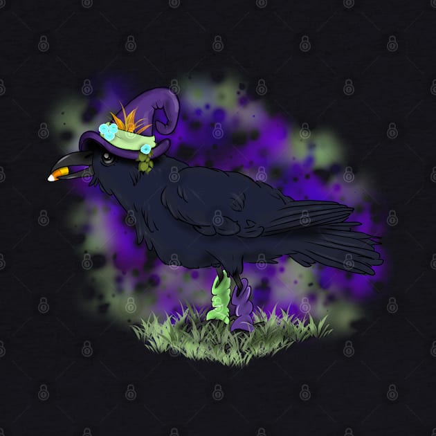 Witchy Crow by Fickle and Fancy